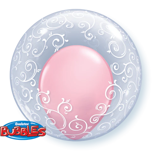 24" Deco Bubble Fancy Filigree