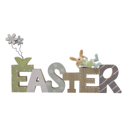 EASTER SIGN 30X2.5X15CM
