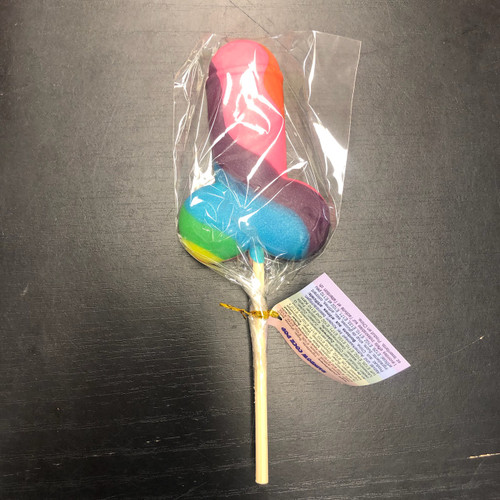 RAINBOW COCK POPS 1PC