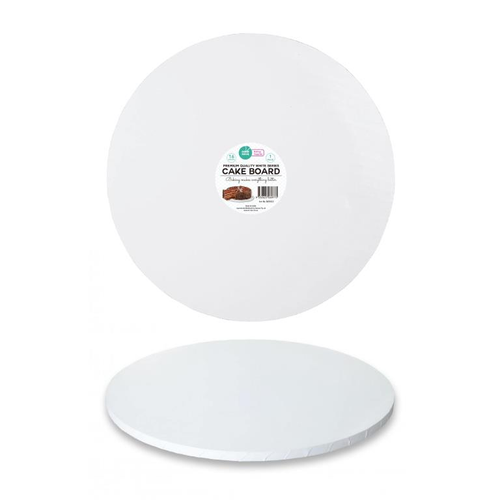 Premium Heavy Duty Professional Cakeboards (Round) - 20" - White Series