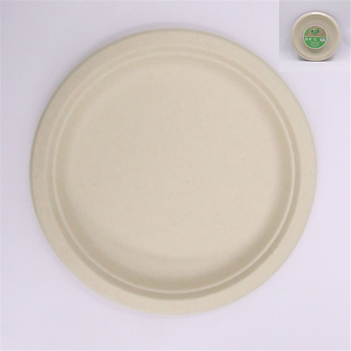 10PK 23CM SUGAR CANE ROUND PLATES