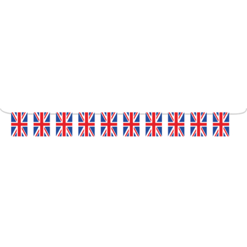 Patriotic GB Flag Bunting 5M