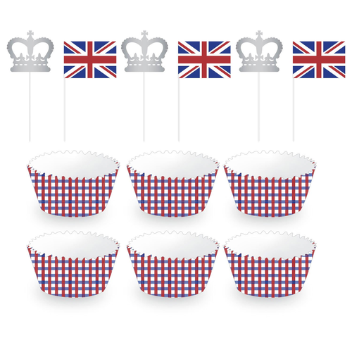 Patriotic GB Cupcake Kit (FSC)