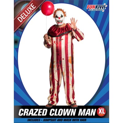 CRAZED CLOWN MAN XL