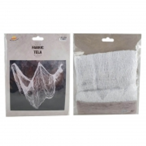 Hween Decor Fabric 76x228cm White Hween Decor Fabric 76x228cm White
