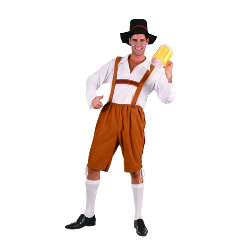 GERMAN BEERMAN IN PVC BAG , SHIRT, SHORTS W/BRACES GERMAN BEERMAN IN PVC BAG , SHIRT, SHORTS W/BRACES