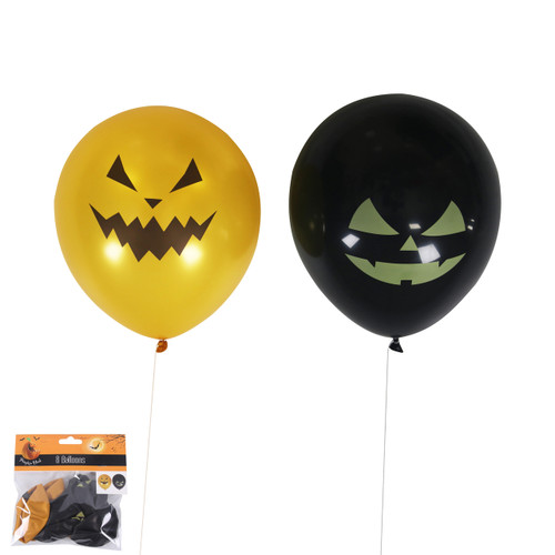 *8PK HWEEN BALLOONS *8PK HWEEN BALLOONS