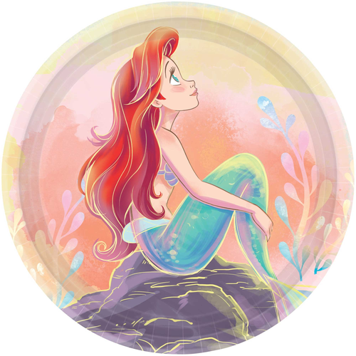 The Little Mermaid 7in/18cm Plate