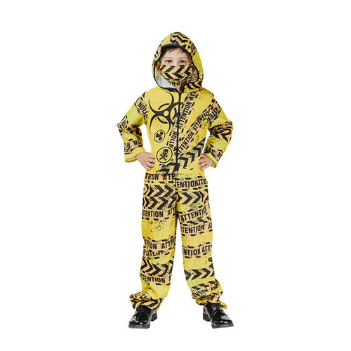 HAZMAT BOY COSTUME CONTAINS MASK,SKIRT AND PANTS