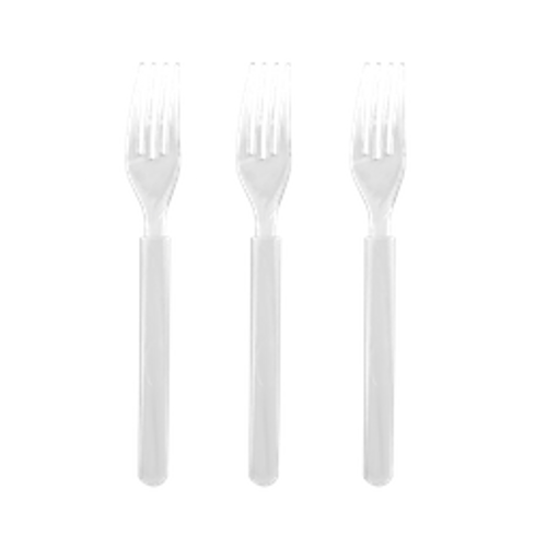 FS Ultra HD Reuseable Fork Clear 20pk