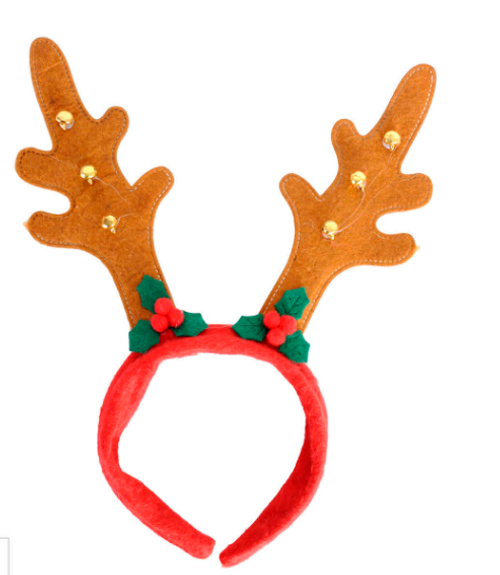 Reindeer headband brown