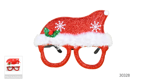 Party Glasses (Santa Hat) 