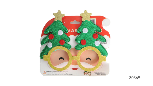 Party Glasses Christmas tree Double
