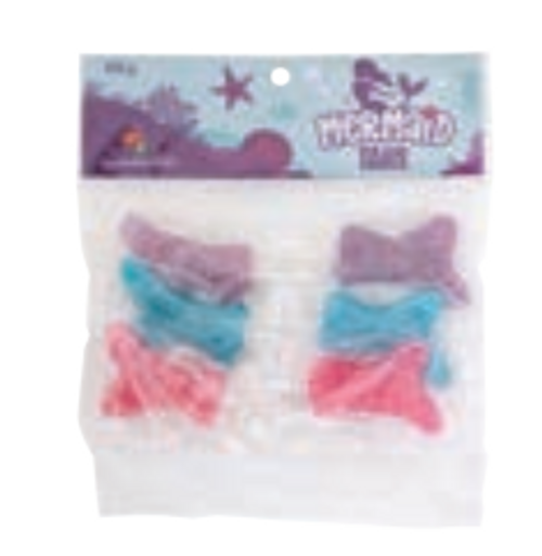 Mermaid Tail Pop 6pk 120g