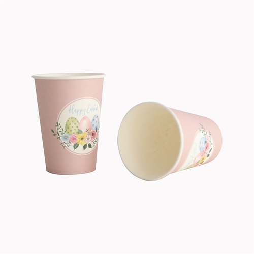 12PK EASTER PAPER CUP 266ML