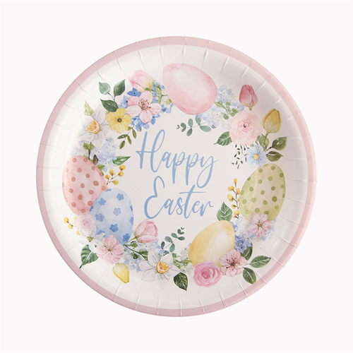 12PK EASTER PLATE 23CM