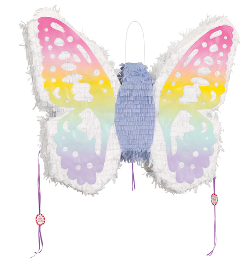 BUTTERFLY SHAPE DRUM PINATA