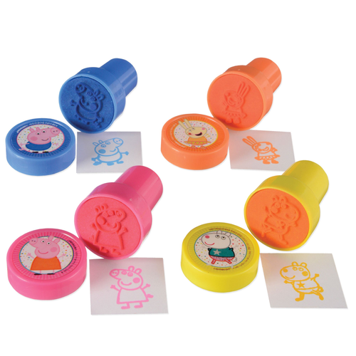 Peppa Pig CNF Stamper Set Favor 2.5cm x 3.8cm 4pk