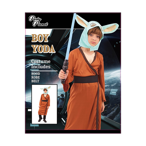 BOY YODA-INCLUDING HOOD, ROBE, BELT BOY YODA-INCLUDING HOOD, ROBE, BELT