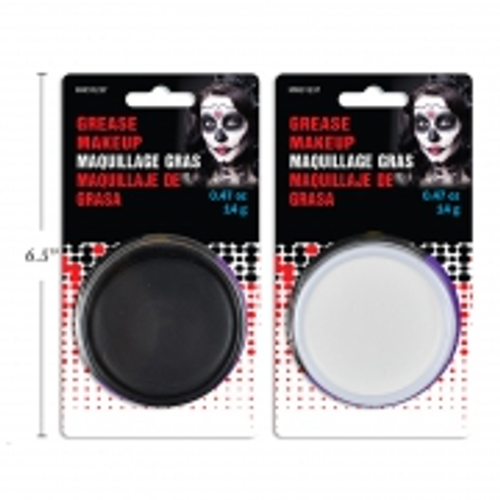 Hween Makeup Grease 14g/0.47oz Black / White Hween Makeup Grease 14g/0.47oz Black / White