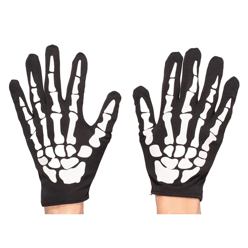20CM POLYESTER SKELETON GLOVES
