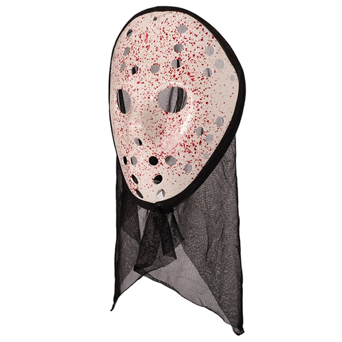 EVIL HOCKEY MASK W/HOOD EVIL HOCKEY MASK W/HOOD
