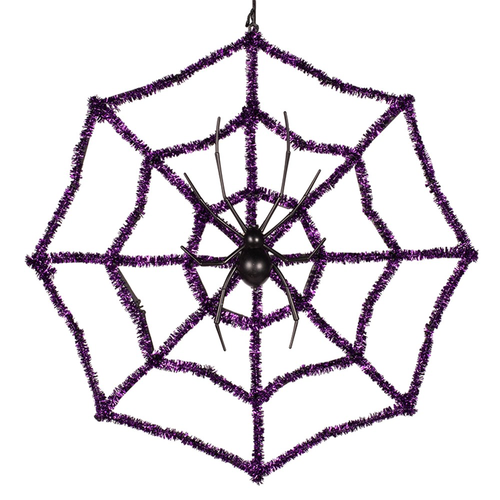 40X40CM TINSEL SPIDER WEB 40X40CM TINSEL SPIDER WEB