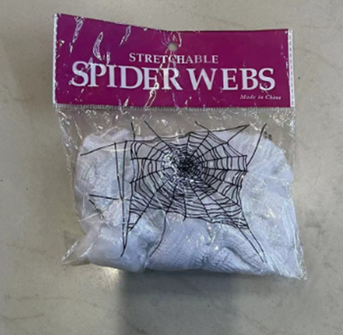 JS 50g Spider Web 4 spiders JS 50g Spider Web 4 spiders