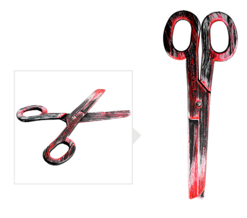 Blood Scissors Prop 38cm Blood Scissors Prop 38cm