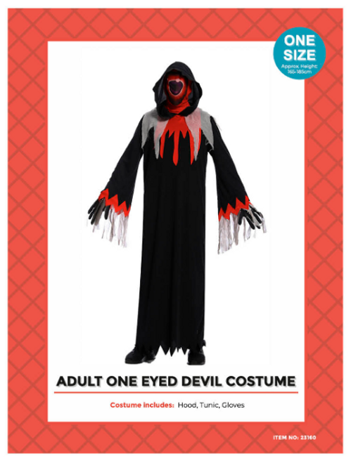 Adult One Eyed Devil Costume 
