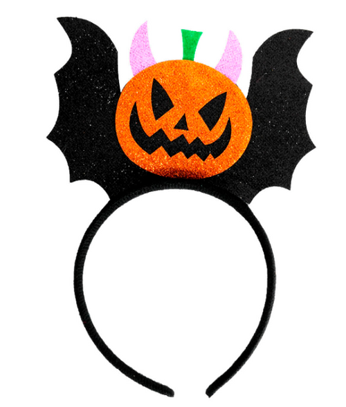 Pumpkin bat headband Pumpkin bat headband