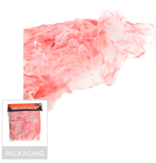 Bloody Gauze Table Cover