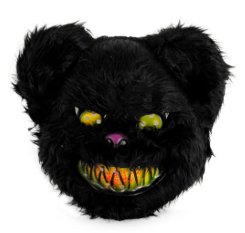 Scary Fluffy animal mask (Black bear) Scary Fluffy animal mask (Black bear)