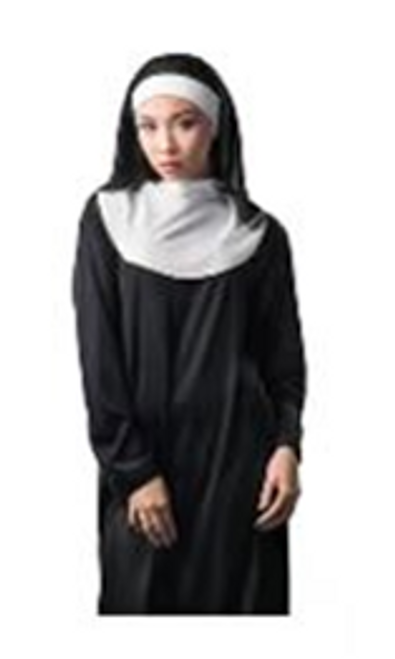JS Nun Costume One Size