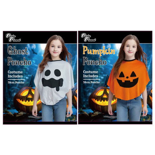 2A 48CM TODDLER HALLOWEEN PONCHO
