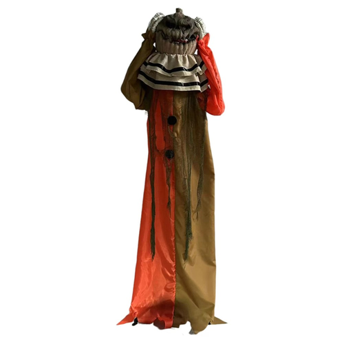 178CM STANDING POP UP HEAD PUMPKIN MAN-4XAA BATTERY NOT INCLUDED