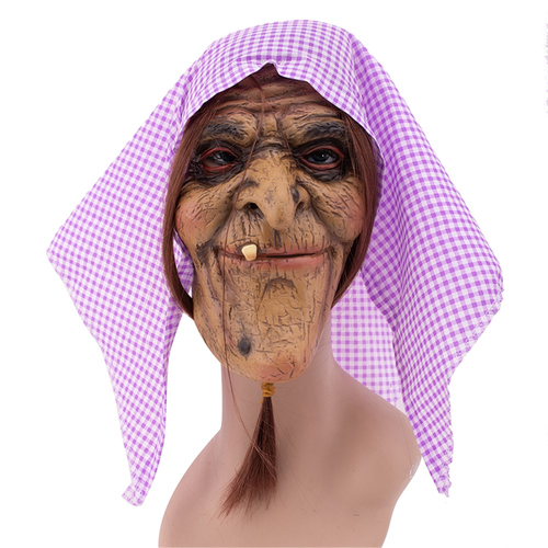 LATEX EVIL HAG MASK