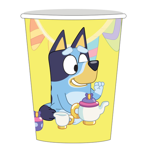 Bluey 9oz/266ml Ppr Cup 8pk