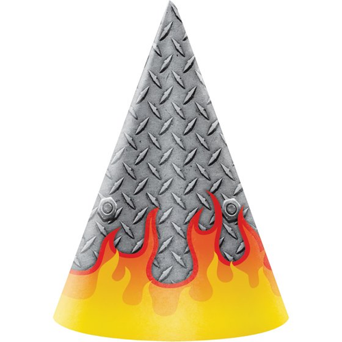 Monster Truck Rally Party Hats 8pk