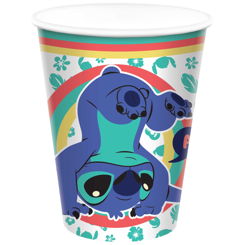 Lilo & Stitch 9oz/266ml Ppr Cups 8pk