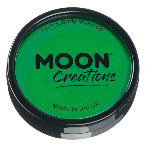 PRO FACE PAINT CAKE POT-BRIGHT GREEN