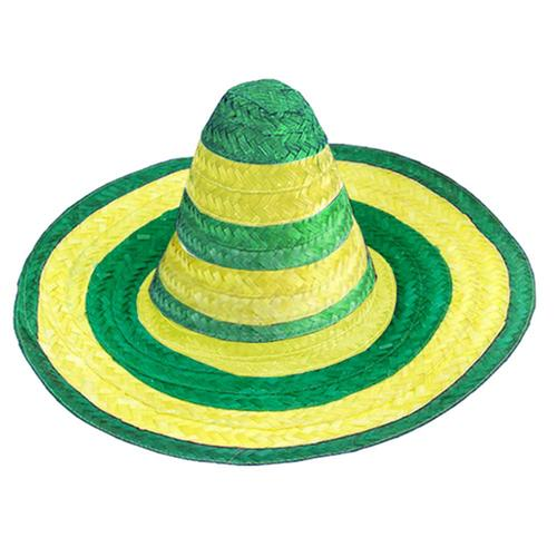 Green Gold Sombrero Hat