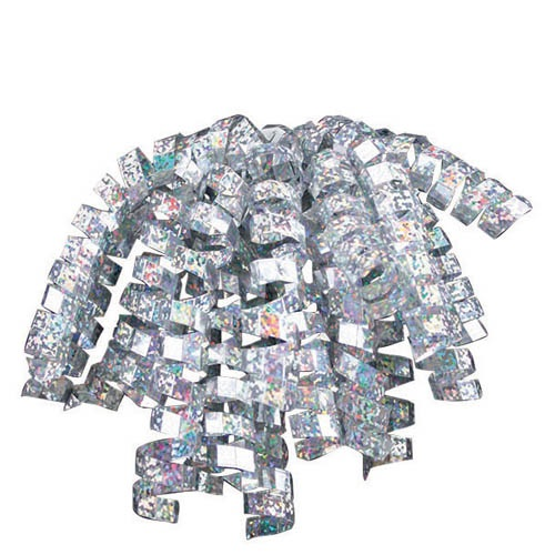 BOW CRINKLE HOLO SILVER