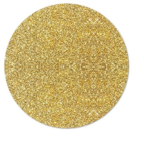 PLACEMATS 4PK GLITTER GOLD