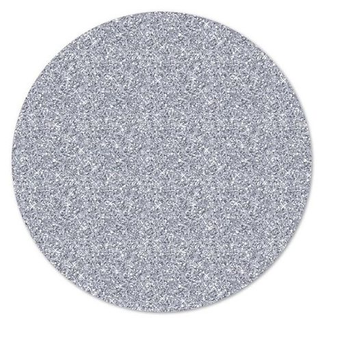 PLACEMATS 4PK GLITTER SILVER