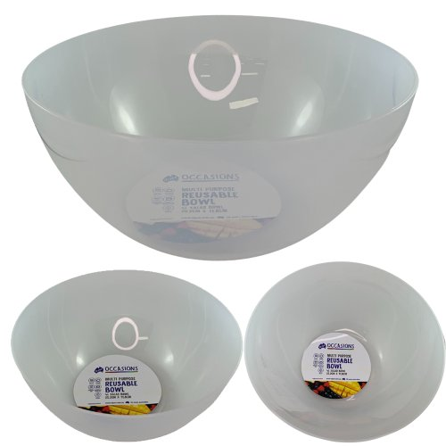 BOWL ROUND PP 4LTR CLEAR