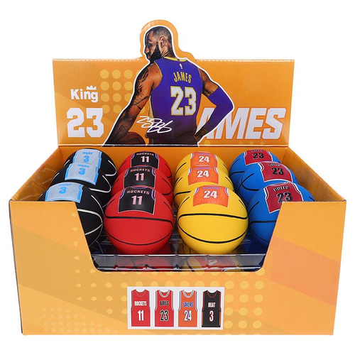 High Bounce Handball Super Stars Ø6cm - 4 Assorted Designs