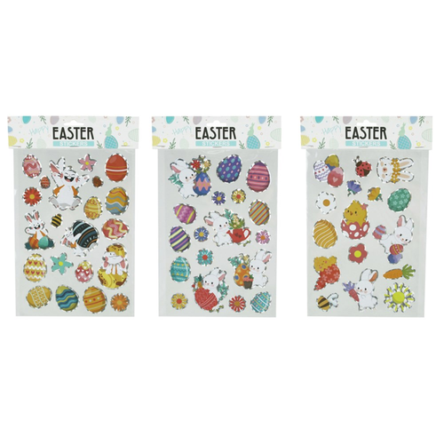 3A EASTER HOLOGRAPHIC STICKERS