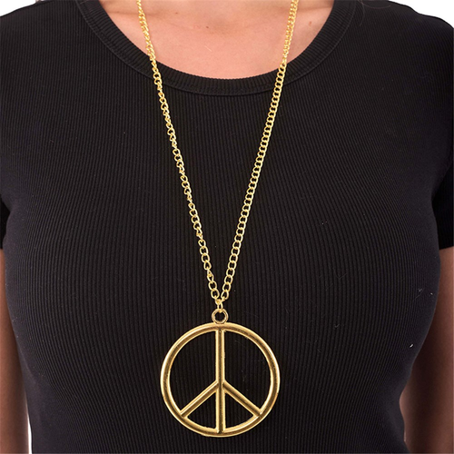 GOLD PEACE NECKLACE