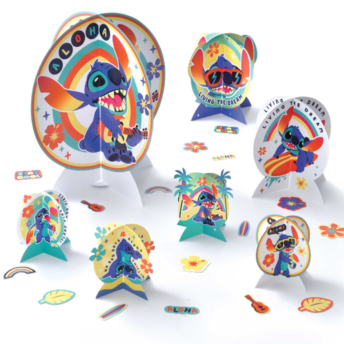Lilo & Stitch Tbl Deco Kit 7pc